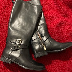 New Enzo Angiolino Black Riding Boots